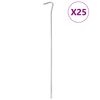 vidaXL Zeltheringe 25 Stk. 30 cm &Oslash;5 mm Verzinkter Stahl