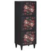 vidaXL Stauraumschr&auml;nke Mehrfarbig 40 x 33,5 x 110 cm Massivholz Mango