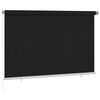 vidaXL Au&szlig;enrollo 220x140 cm Schwarz
