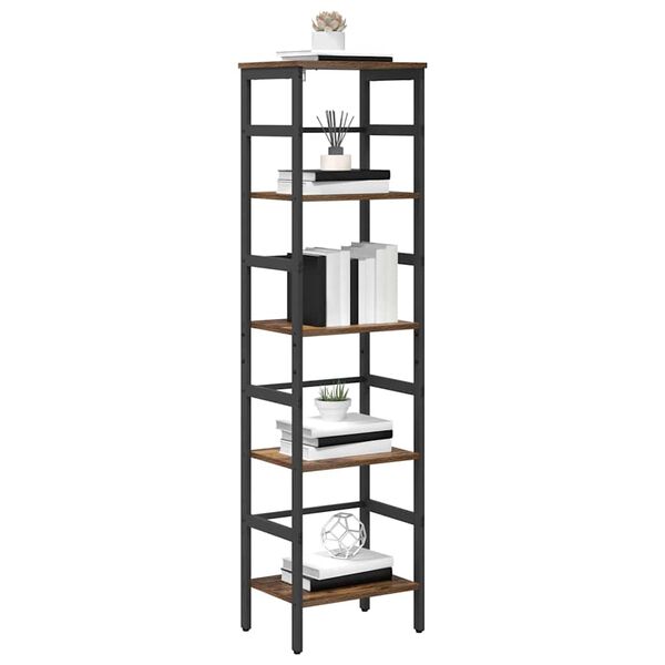 vidaXL B&uuml;cherregal Altholz 40 x 29,5 x 149 cm Holzwerkstoff