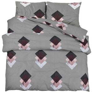 vidaXL Bettw&auml;sche-Set Mehrfarbig 260x240 cm Baumwolle