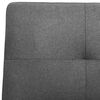 vidaXL Sofas Bett Hellgrau 162 x 88 x 36 cm Stoff