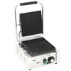 vidaXL Gerillter Panini-Grill Edelstahl 1800 W 31x30,5x20 cm