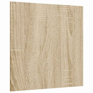 vidaXL Dekoplatten 50 stk. Sonoma-Eiche 30 x 30 x 0,27 cm
