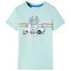 vidaXL Kinder-T-Shirt Helles Minzgr&uuml;n 104