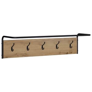vidaXL Garderobenst&auml;nder Artisan-Eiche 100 x 30 x 25 cm Holzwerkstoff