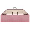 vidaXL Ottoman-Bett ohne Matratze Rosa 90x190 cm Samt
