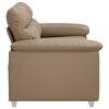 vidaXL 2-Sitzer-Sofa Cappuccino 160x81x84 cm Kunstleder