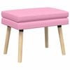 vidaXL Doppellagige Bank Rosa 60 x 40 x 46 cm Stoff