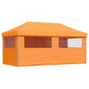 vidaXL Party-Zelt Orange 292 x 580 x 315 cm Oxford-Stoff