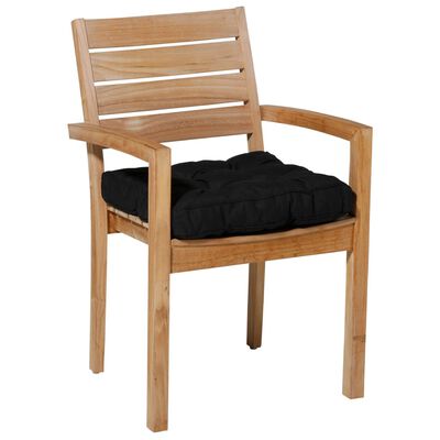 Madison Matratzen-Sitzkissen Panama 47x47 cm Schwarz