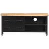 vidaXL TV-Schrank 90x30x41 cm Raues Mangoholz