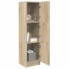 vidaXL Highboard Sonoma Eiche 31,5 x 32 x 124 cm Holzwerkstoff