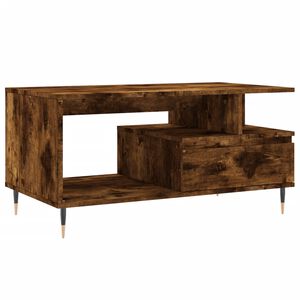 vidaXL Couchtisch R&auml;uchereiche 90x49x45 cm Holzwerkstoff