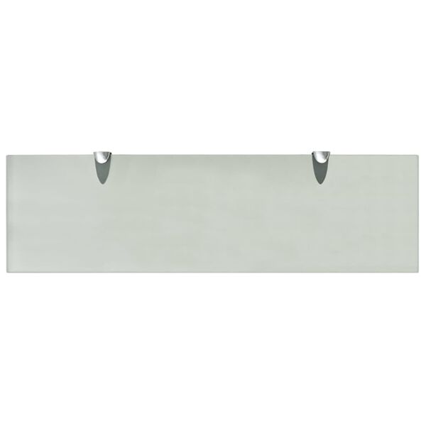 vidaXL Schweberegale 2 Stk. Glas 70x20 cm 8 mm