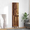 vidaXL Highboard Altholz 69,5 x 34 x 180 cm Holzwerkstoff