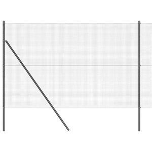 vidaXL Zaunpfosten Grau