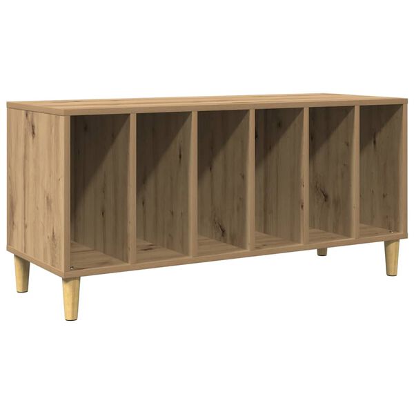 vidaXL Plattenschrank Artisan-Eiche 100x38x48 cm Holzwerkstoff