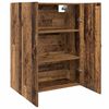 vidaXL Wandschrank Altholz 69,5 x 34 x 90 cm Holzwerkstoff