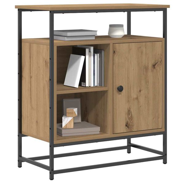vidaXL Sideboard Artisan-Eiche 69 x 35 x 80 cm Holzwerkstoff