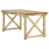 vidaXL Gartentisch 160x79x75 cm Holz