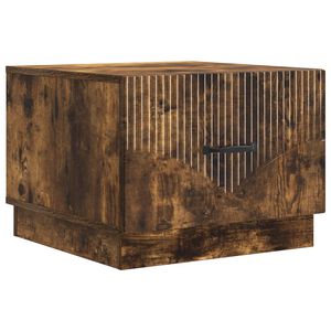 vidaXL Couchtisch R&auml;uchereiche 49 x 50 x 37 cm Holzwerkstoff