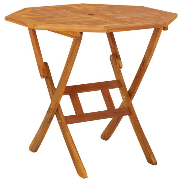 vidaXL 5-tlg. Garten-Essgruppe Massivholz Akazie