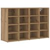 vidaXL Schuhschrank 103 x 30 x 67 cm Holzwerkstoff Artisan-Eiche