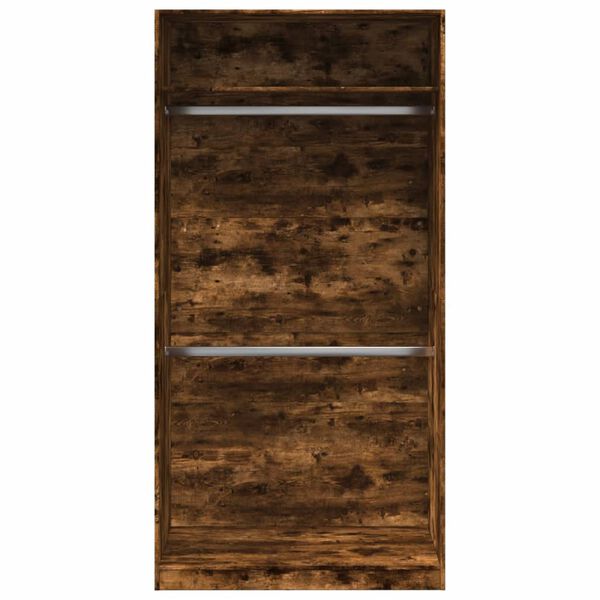 vidaXL Kleiderschrank R&auml;uchereiche 100x50x200 cm Holzwerkstoff