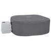 Bestway Spa-Abdeckung PVC und POM Grau