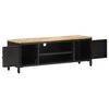 vidaXL TV-Schrank 120x30x40 cm Raues Mango-Massivholz