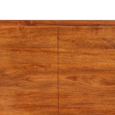 vidaXL Esstisch Massivholz mit Honigfarbenem Finish 180x90x76 cm