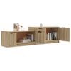vidaXL TV-Schrank Sonoma-Eiche 158,5x36x45 cm Holzwerkstoff