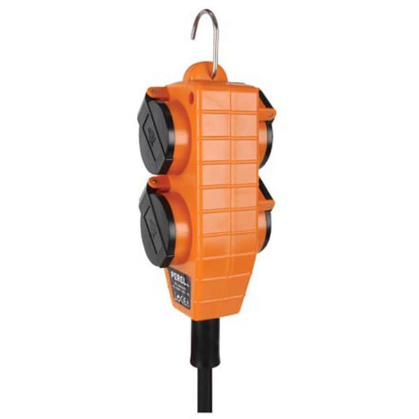 Perel 4-Wege-Hochleistungs-Neoprenkabel mit Powerblock