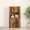 vidaXL Highboard Altholz 80 x 33 x 150 cm Holzwerkstoff