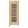 vidaXL Highboard Sonoma-Eiche 34,5x34x180 cm Holzwerkstoff