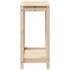 vidaXL Pflanztisch mit Ablage 82,5x35x75 cm Massivholz Kiefer