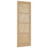 vidaXL Interior T&uuml;r 73,5 x 211 cm Sperrholz Natur