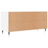vidaXL TV-Schrank Wei&szlig; 104x35x50 cm Holzwerkstoff
