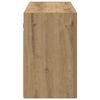 vidaXL Bad-Wandschrank Artisan-Eiche 100x25x40 cm Holzwerkstoff