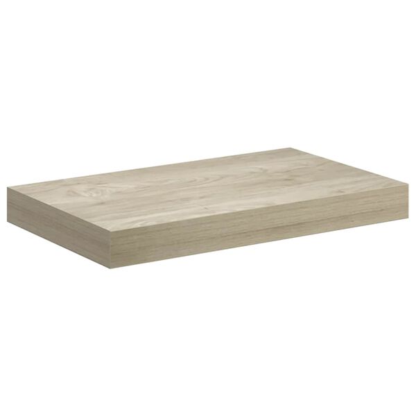 vidaXL Schwebendes Wandregal Eichefarben 40x23x3,8 cm MDF