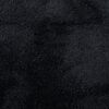 vidaXL Teppich OVIEDO Kurzflor Schwarz 240x240 cm