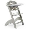 CHILDHOME 2-in-1 Baby Hochstuhl Lambda 3 Steingrau