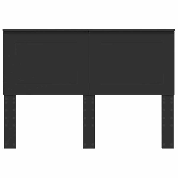 vidaXL Kopfteil Schwarz Eichen-Optik 160 cm Holzwerkstoff