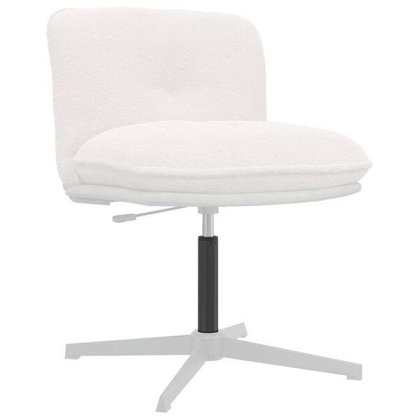 vidaXL Bürostuhl Gaszylinder Schwarz 18,5 cm Eisen