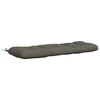 vidaXL Bankkissen VIANEN 100 % Polyester Grau 100 x 40 x 12 cm