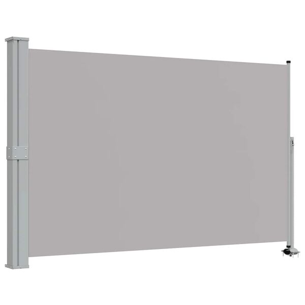 vidaXL Einziehbare Seitenmarkise 160x300 cm Grau