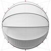 vidaXL Pool-Dome Grau und Orange 472 x 460 x 229 cm