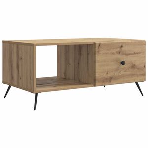 vidaXL Couchtisch Artisan-Eiche 90 x 50 x 40 cm Holzwerkstoff