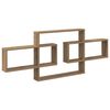 vidaXL Wandregal Artisan-Eiche 130 x 10 x 50 cm Holzwerkstoff